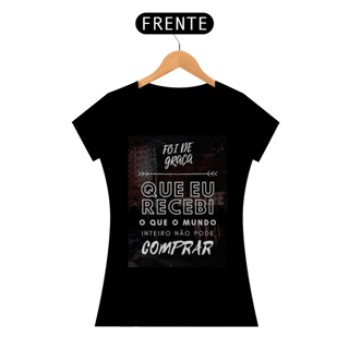 Nome do produto T-SHIRT JESUS CRISTO FEM