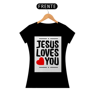 Nome do produto T-SHIRT JESUS CRISTO FEM