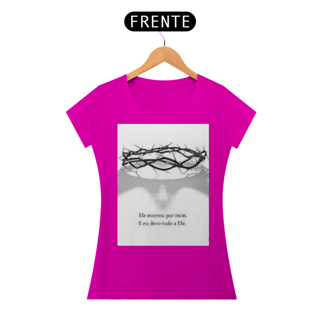 Nome do produto T-SHIRT JESUS CRISTO FEM