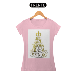 Nome do produto T-SHIRT N.S.APARECIDA FEM