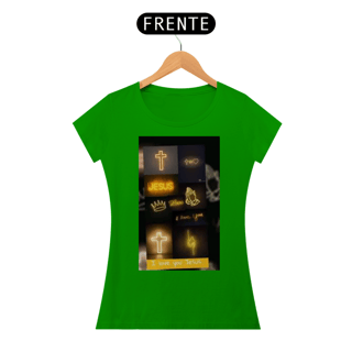 Nome do produto T-SHIRT JESUS CRISTO FEM