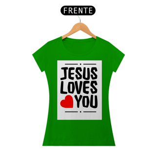 Nome do produto T-SHIRT JESUS CRISTO FEM