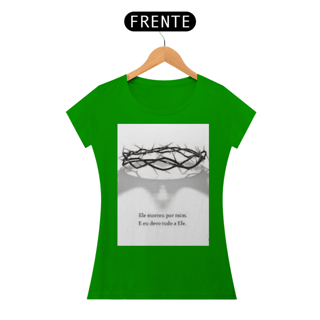 Nome do produto T-SHIRT JESUS CRISTO FEM
