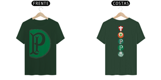 Nome do produto T-SHIRT PALMEIRAS ESCUDOS F/C