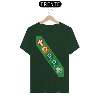 Nome do produto T-SHIRT PALMEIRAS ESCUDOS 