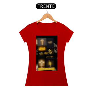 Nome do produto T-SHIRT JESUS CRISTO FEM
