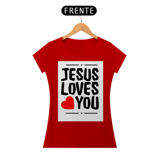 Nome do produto T-SHIRT JESUS CRISTO FEM