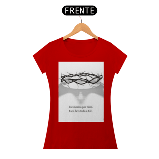 Nome do produto T-SHIRT JESUS CRISTO FEM