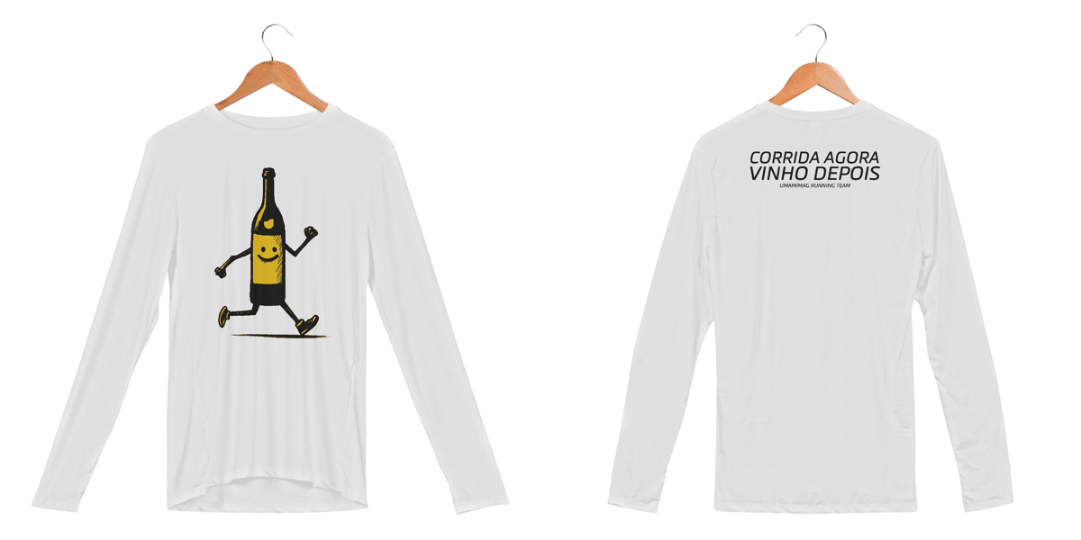 Nome do produto: Camiseta Manga Longa Corrida 