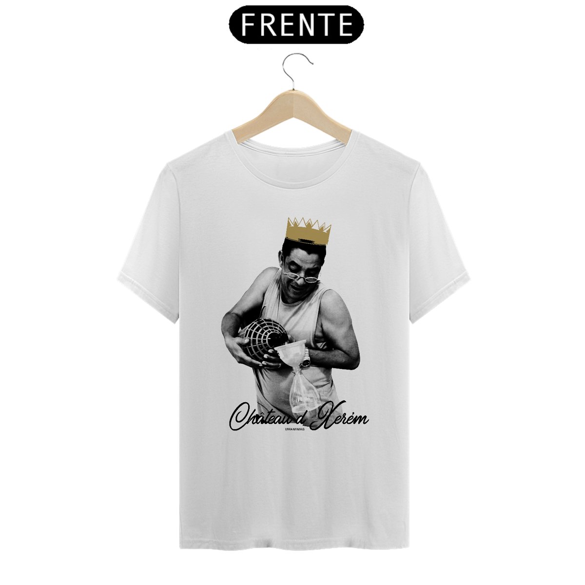 Nome do produto: Camiseta Chateau d Xerem - Branca