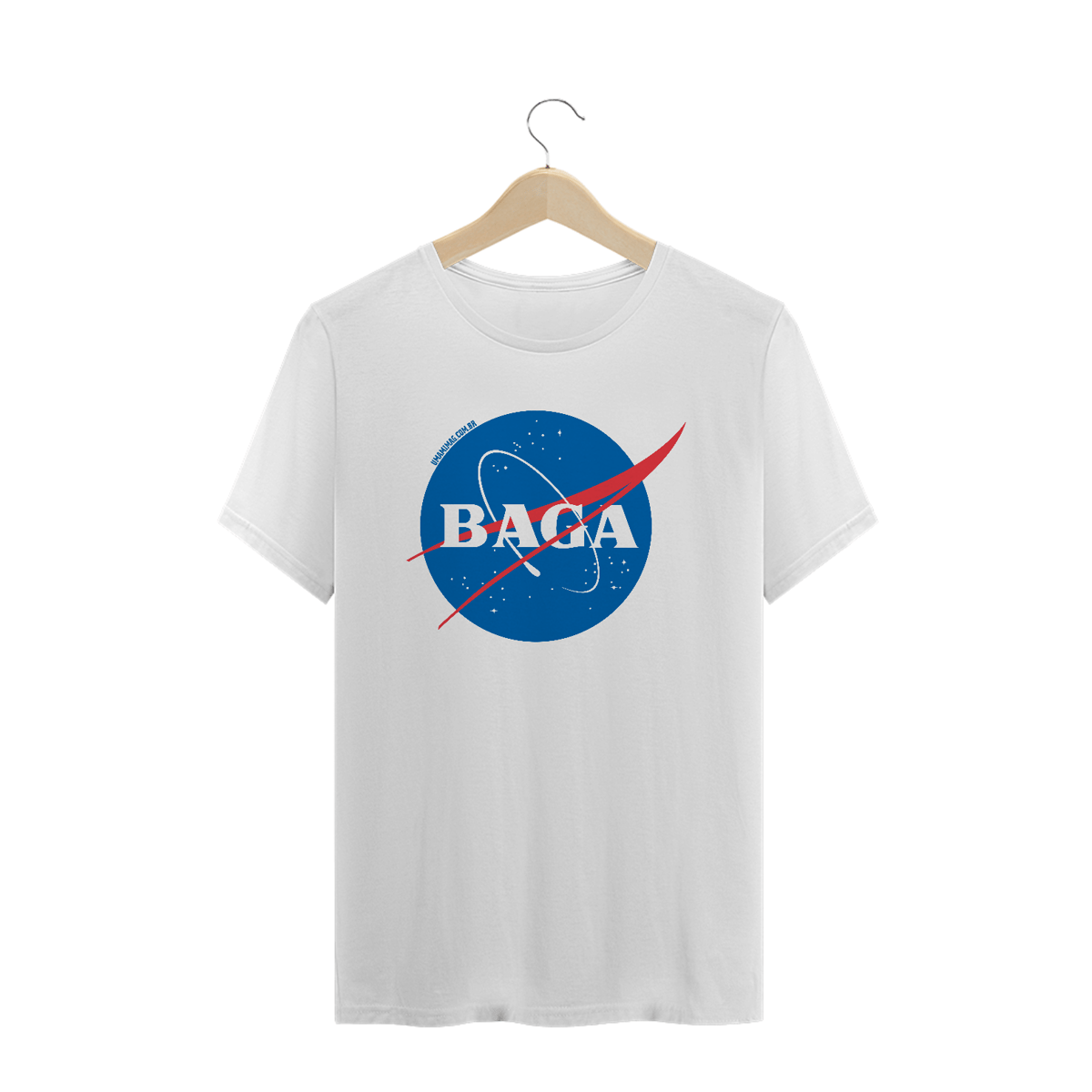 Nome do produto: Camiseta Baga Branca