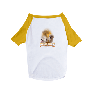 Nome do produto Bootleg Poodle | T-Shirt Pet