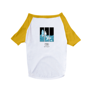 Nome do produto Surf Dog | T-Shirt Pet