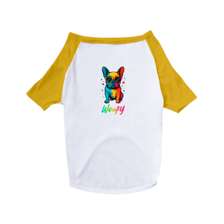 Nome do produto Pop Bulldog | T-Shirt Pet