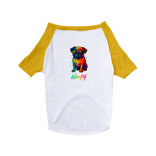 Nome do produto Pop Pug | T-Shirt Pet