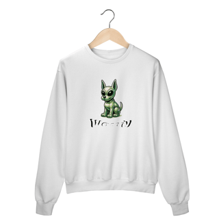 Nome do produto Alien Dog | Moletom Fechado