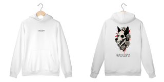 Nome do produto Flower Dog | Moletom Canguru