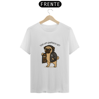 Nome do produto Vai um Petisco? | T-Shirt Quality