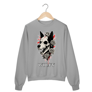 Nome do produto Flower Dog | Moletom Fechado