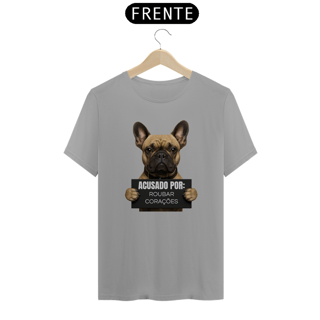 Nome do produto Bulldog Acusado | T-Shirt Quality