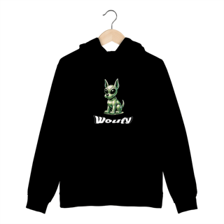 Nome do produto Alien Dog | Moletom Canguru