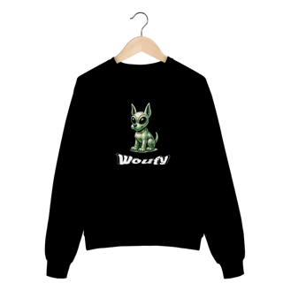 Nome do produto Alien Dog | Moletom Fechado
