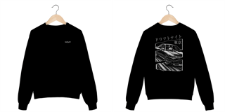 Nome do produto Drift Night | Moletom Fechado