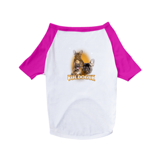 Nome do produto Bootleg Buldogue | T-Shirt Pet