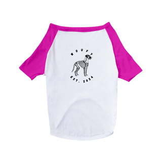 Nome do produto Skeleton Dog | T-Shirt Pet