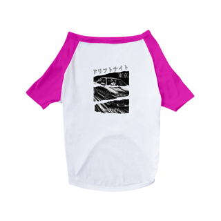 Nome do produto Drift Night | T-Shirt Pet
