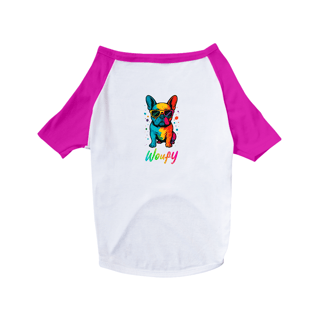 Nome do produto Pop Bulldog | T-Shirt Pet