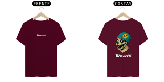Nome do produto Drip Dog | T-Shirt Quality