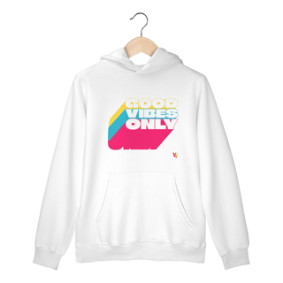 Nome do produto moletom good vibes only