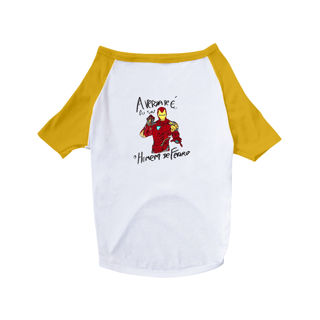Nome do produtoCamisa Pet Dog HOMEM DE FERRO - CINECLUBE