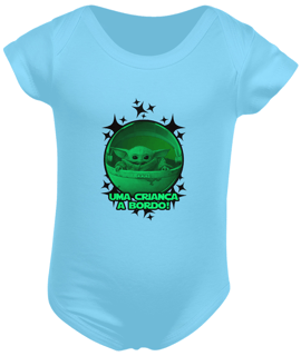 Nome do produtoBody Infantil PAI NERD - BABY YODA