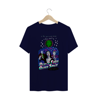Nome do produtoT-Shirt Plus Size PLANO 9 DO ESPAÇO SIDERAL - CINECLUBE