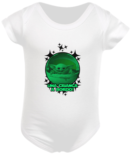 Nome do produtoBody Infantil PAI NERD - BABY YODA