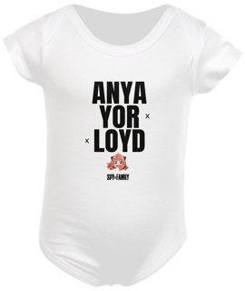 Nome do produtoBody Infantil LOOK DE SÁBADO - SPY X FAMILY