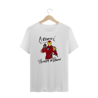 Nome do produtoT-Shirt Plus Size HOMEM DE FERRO - CINECLUBE