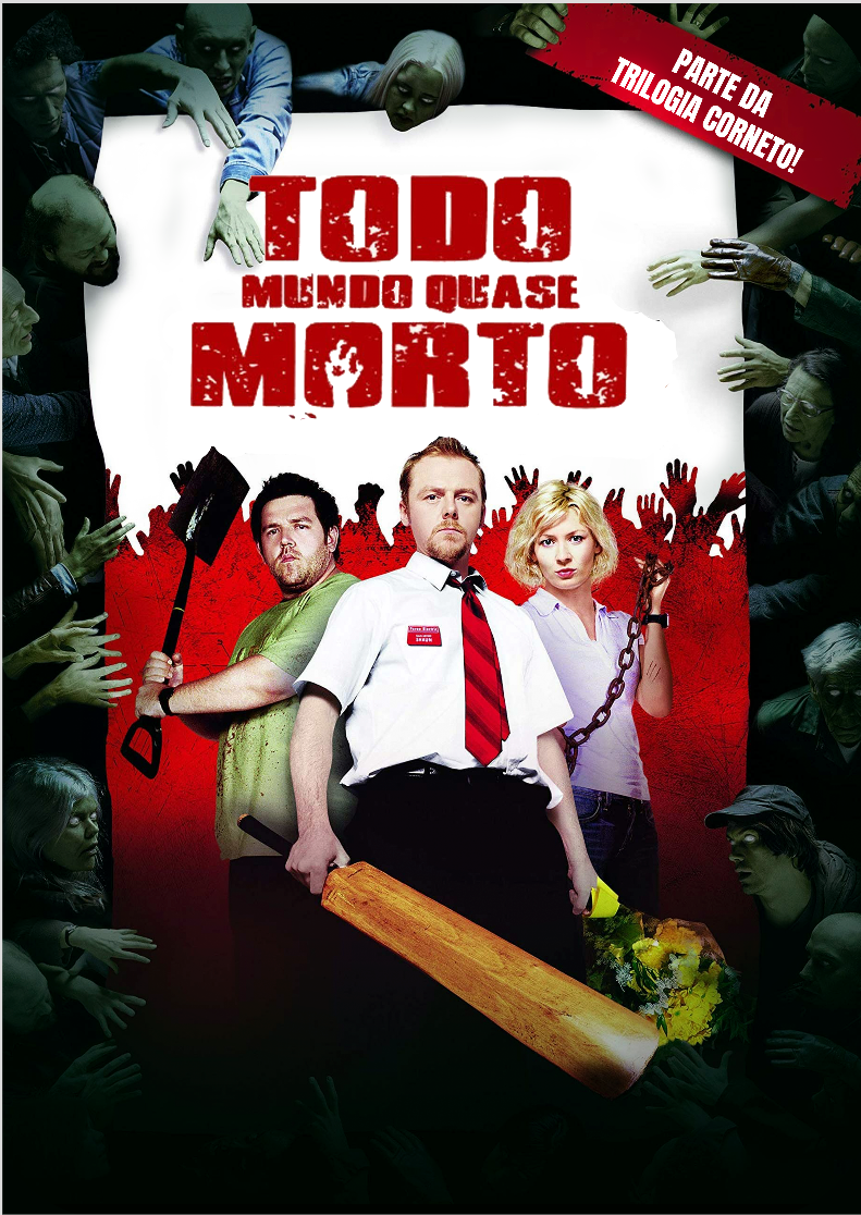 Poster VI NA TELINHA - TODO MUNDO QUASE MORTO Nome do produto: Poster VI NA TELINHA - TODO MUNDO QUASE MORTO