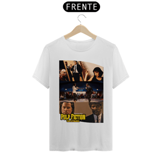 Nome do produtoT-Shirt Classic VI NA TELINHA - PULP FICTION