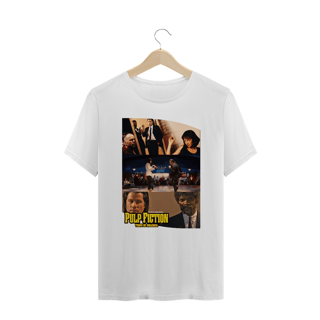 Nome do produtoT-Shirt Plus Size VI NA TELINHA - PULP FICTION