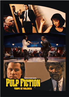 Nome do produtoPoster VI NA TELINHA - PULP FICTION