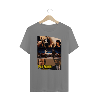 Nome do produtoT-Shirt Plus Size VI NA TELINHA - PULP FICTION