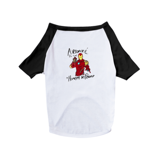 Nome do produtoCamisa Pet Dog HOMEM DE FERRO - CINECLUBE