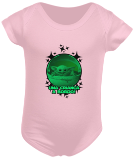 Nome do produtoBody Infantil PAI NERD - BABY YODA