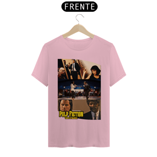Nome do produtoT-Shirt Classic VI NA TELINHA - PULP FICTION