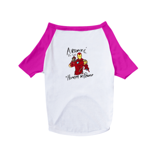 Nome do produtoCamisa Pet Dog HOMEM DE FERRO - CINECLUBE