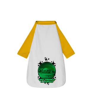 Nome do produtoCamisa Pet Dog PAI NERD - BABY YODA