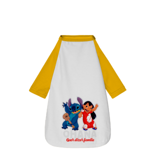 Nome do produtoCamisa Pet Dog PAI NERD - LILLO & STITCH
